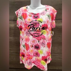 POOF: Women’s Sleeveless Floral Top